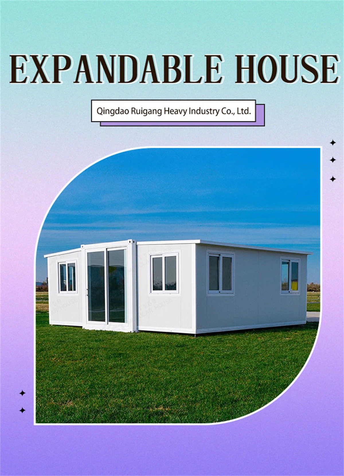 40ft Expandable Container Home made in china 40ft Expandable Container Home made in china